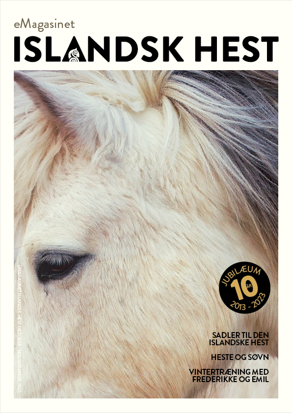 eMagasinet Islandsk Hest - forsidebillede for oktober magasinet
