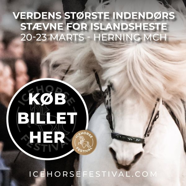 Ice horse festival i Herning 20 - 23 marts 2025