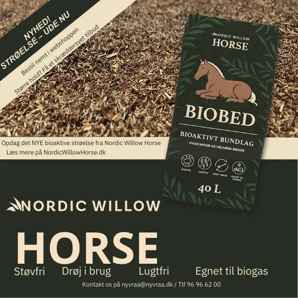 Nordic Willow Horse - bioaktivt bundlag